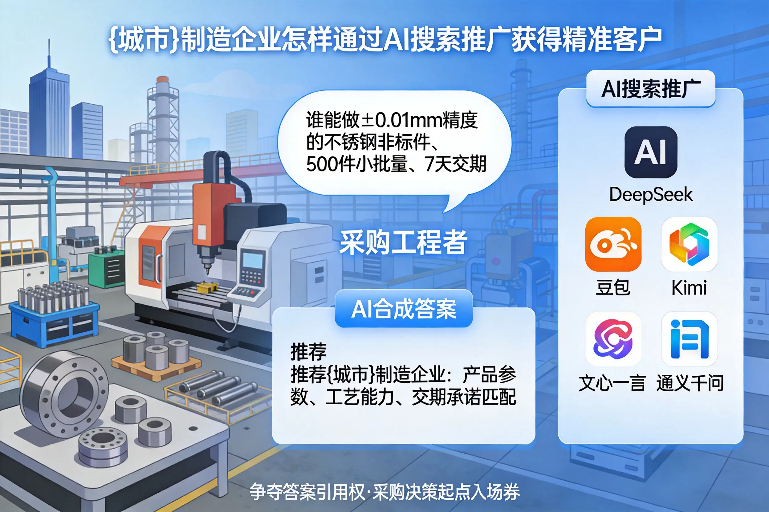 延边制造企业怎样通过AI搜索推广获得精准客户