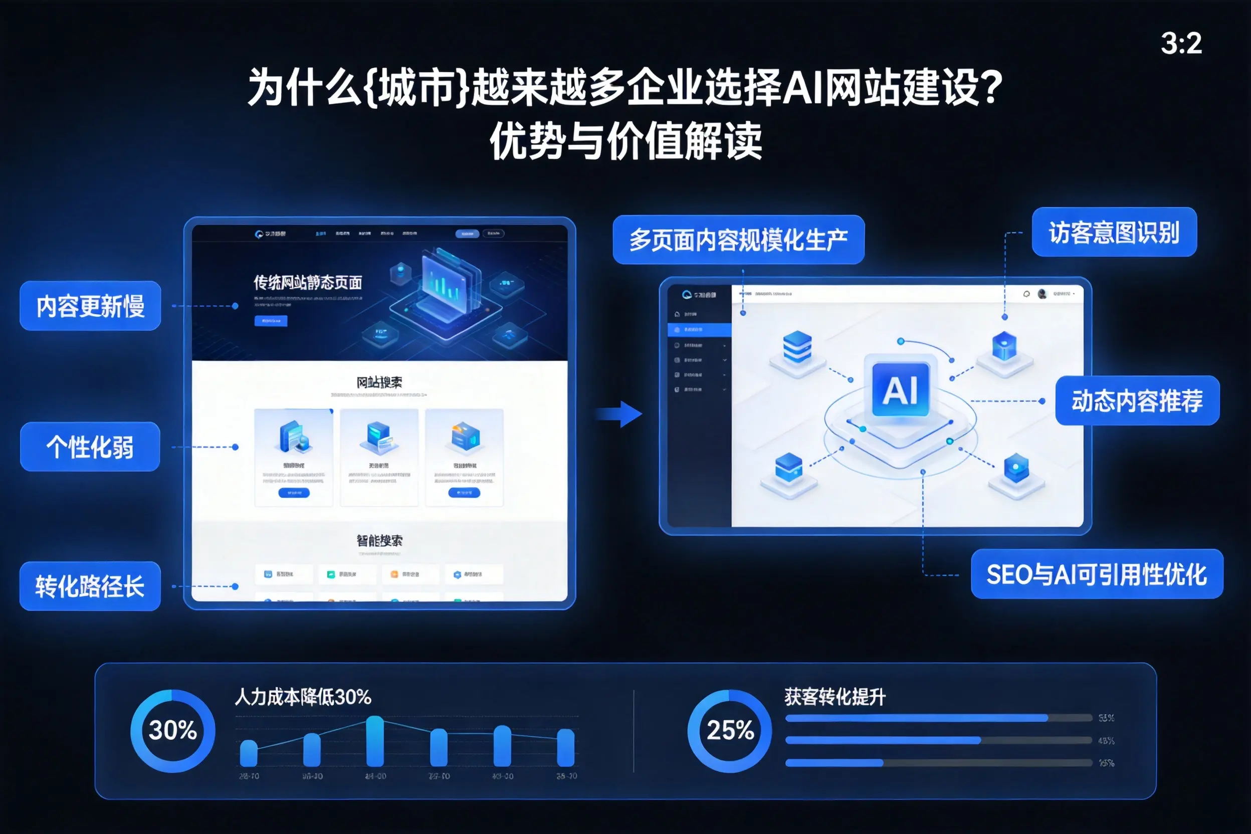 为什么延边越来越多企业选择AI网站建设?优势与价值解读