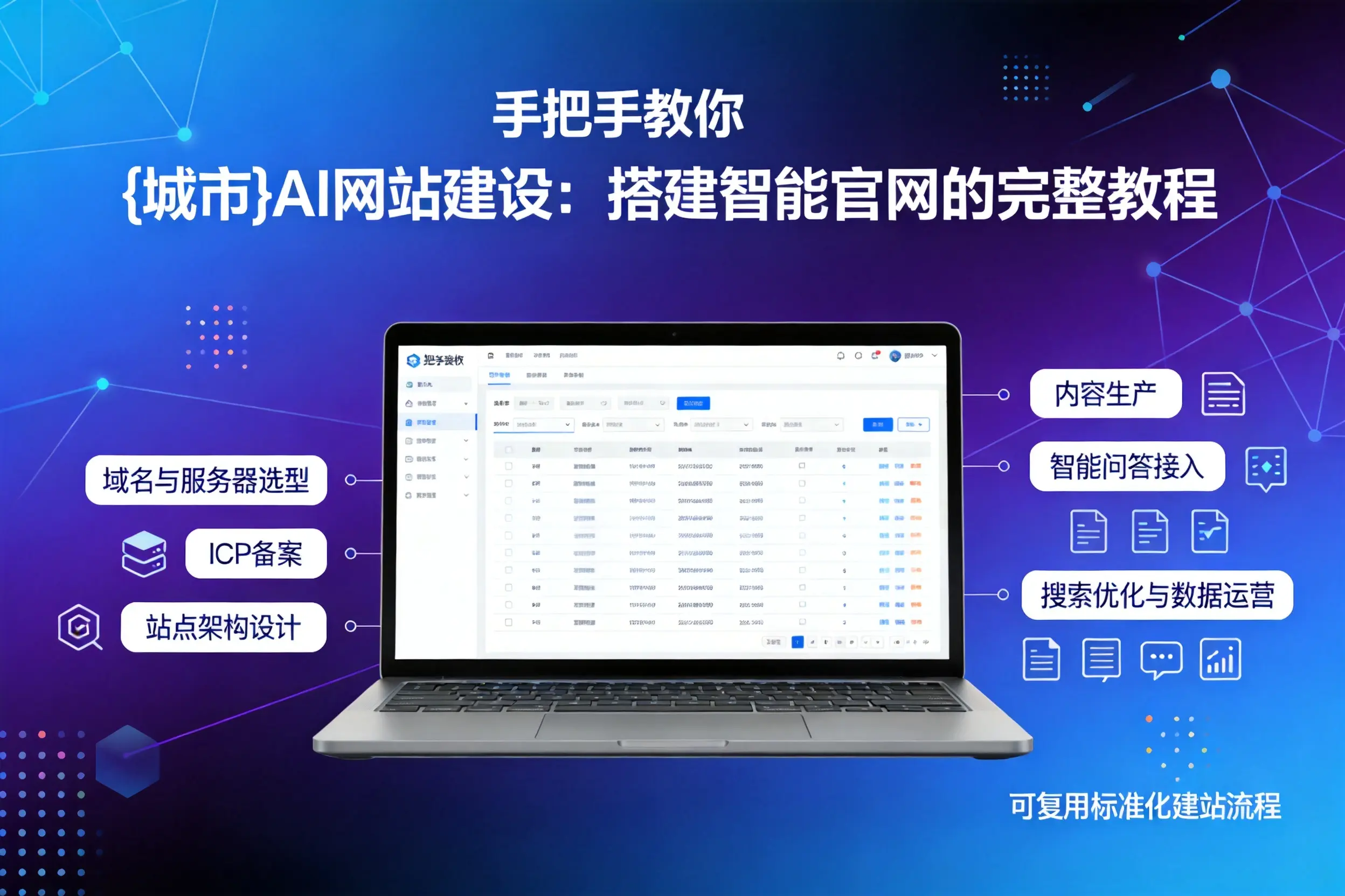 手把手教你延边AI网站建设:搭建智能官网的完整教程