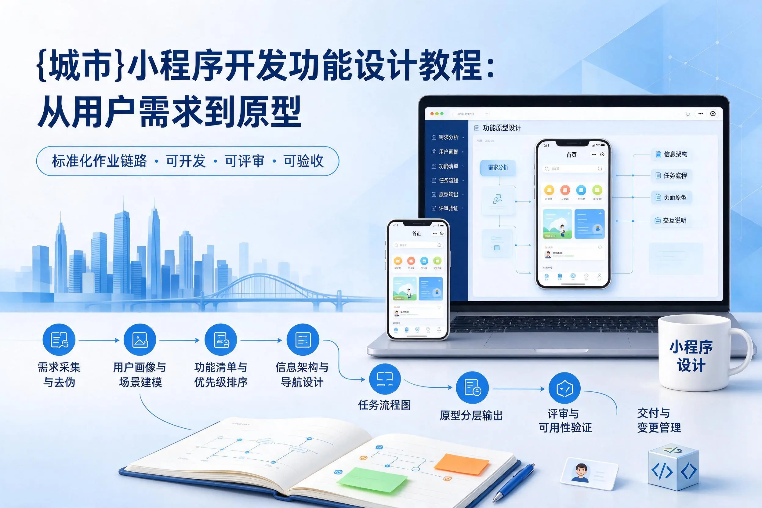 延边小程序开发功能设计教程:从用户需求到原型