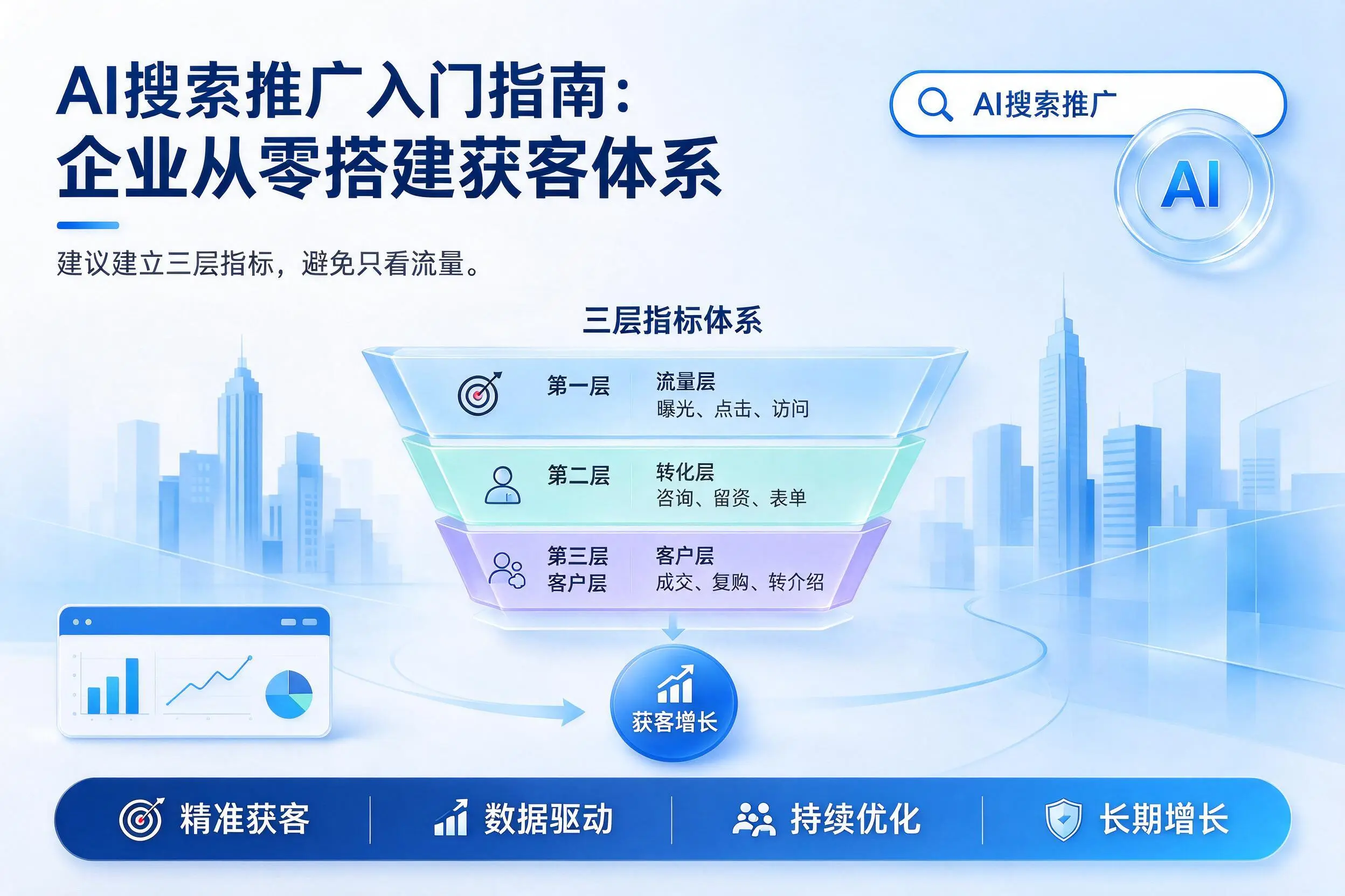 AI搜索推广入门指南:延边企业从零搭建获客体系