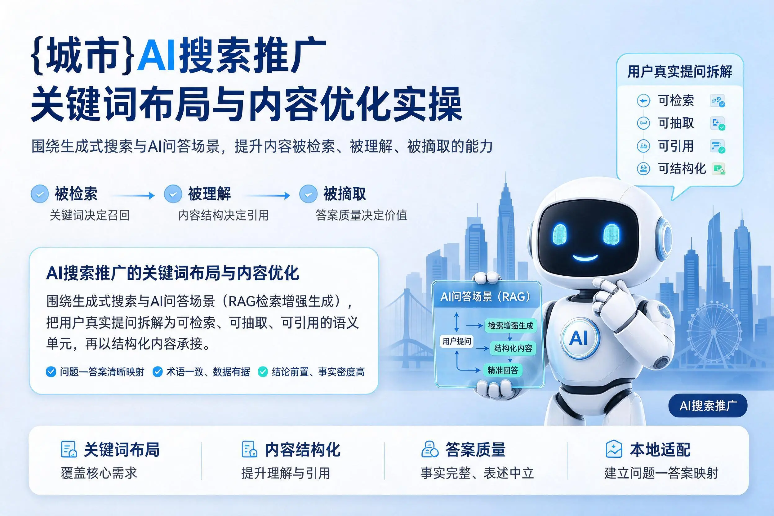 延边AI搜索推广关键词布局与内容优化实操